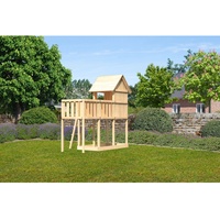 Karibu Stelzenhaus Frieda Anbauplattform