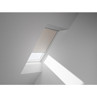 VELUX Verdunkelungsrollo manuell DKL C06 1085S Hellbeige, Schiene: alu