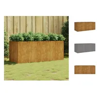 VidaXL Hochbeet 200 x 80 x 80 cm Cortenstahl