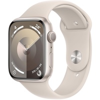 Apple Watch Series 9 GPS 45 mm Aluminiumgehäuse polarstern,