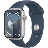 Apple Watch Series 9 GPS 45 mm Aluminiumgehäuse silber
