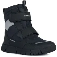 GEOX J FLEXYPER Boy B ABX Ankle Boot, Black,
