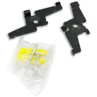 ISOLED Track48 Montageclip für Ein- und Aufbauschienen, 2 Stück