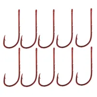 Gamakatsu Haken LS-5213 rot - Wurmhaken, Größe/Packungsinhalt:Gr. 2-10 Stück