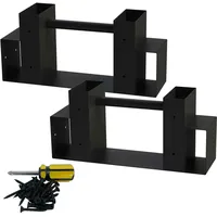SCHMIDT security tools Holzstapelhilfe für Kaminholz 33,5x9,5x15cm Brennholz Stapelhilfe