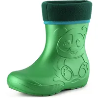 Ladeheid Eva Kinder Jungen Mädchen Gummistiefel Regenschuhe gefüttert LA-CA-11