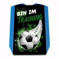 Speecheese Bin im Training Fußball Parkscheibe mit 2 Einkaufswagenchips