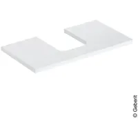 Geberit One 75x3x47cm, w/lack. hochgl., Ausschn mit.
