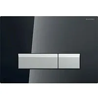 Geberit Sigma40 für 2-Mengen-Sp. 242601SJ1 Glas schwarz