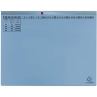 Exacompta 370406B Sammelmappe Karton blau,