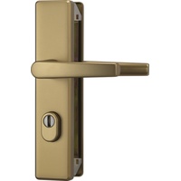 ABUS Tür-Schutzbeschlag KLZS714 F4 mit Zylinderschutz & beidseitigem Drücker