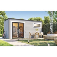 Lasita Maja Weka Gartenhaus S 445 Gr. 3 hellgrau
