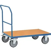 FETRA Schiebebügelwagen 2503, Tragkraft 600kg, TPE-Reifen, 1 Schiebebügel