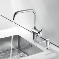 KWC Livello Schwenkauslauf, Ausladung 223 mm, chrom - 10.231.013.000FL