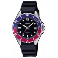 Casio Mdv-10-1a2vef Collection Uhr Silver Grey / Black One