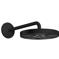 Hansgrohe Axor One Kopfbrause 280 1jet mit Brausearm mattschwarz