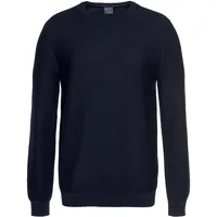Olymp Rundhalspullover "OLYMP Strick Casual", Herren, Gr. XXL, blau
