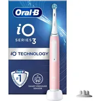 Oral-B iO Series 3 Blush Pink + Aufsteckbürstenhalter