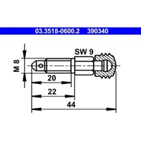 ATE Entlüfterschraube/-ventil