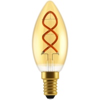 Nordlux LED-Filament, E14, 3 St., Extra-Warmweiß, 3er-Set, goldfarben