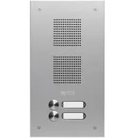 Grothe TS 787 1-2 Türsprechanlage Außeneinheit Silber