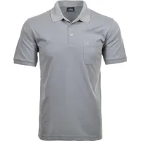 RAGMAN Herren Poloshirt - Oberteil, Softknit-Polo, Baumwollmischung, Brusttasche, Knopfleiste,