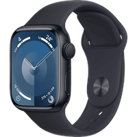 Apple Watch Series 9 GPS 41 mm Aluminiumgehäuse mitternacht,