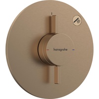 Hansgrohe DuoTurn S UP, für 1 Verbraucher, brushed bronze