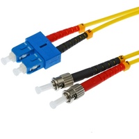 Helos 2m OS2 SC/ST Duplex 9/125μm gelb