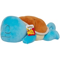 Pokémon Schiggy schlafend Plüsch 45cm Kuscheltier