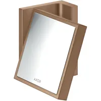 Hansgrohe Rasierspiegel Axor Universal Rectangular neigbar, Wandmontage, brushed red