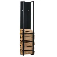 CLP Kaminholzständer Spark schwarz-matt/100 cm