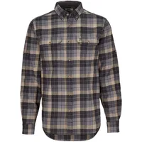 Fjällräven Singi Heavy Flannel Langarmhemd - Super Grey-Stone Grey