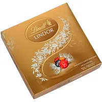 Lindt LINDOR Präsentbox, Mischung, 187g, 15 Kugeln,