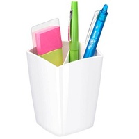 CEP Stiftehalter Riviera polarweiß Polystyrol 2 Fächer 7,4 x