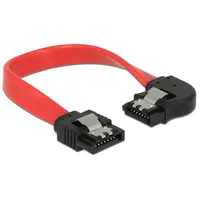 DeLock SATA-Kabel (0,2 m, SATA III, rot für Festplatten,
