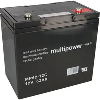 Multipower Akku kompatibel E-Mobil Mobilis Scooter M85 12V 62Ah