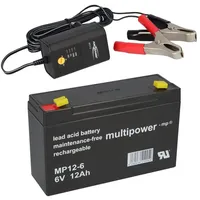 Multipower Blei Akku BATTERIE kompatibel 3-FM-10 20HR 3 FM