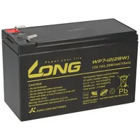 KungLong Kung Long WP7-12(28W)-M/F2 12V 7Ah AGM Bleibatterie