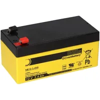 Akkuman Ersatzakku kompatibel mit Aritech BS123N 12V 3,4Ah