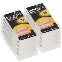 Duracell 60x Duracell Hörgerätebatterie DA13 Zn 1,4V Hearing Aid
