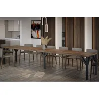 Endo-moebel Dunaj 130 x 76 x 350 cm dunkelbraun