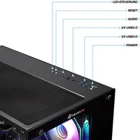 Kiebel.de Gaming PC Panorama Intel Core i5-14600KF, 32GB DDR4,
