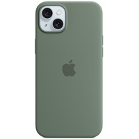 Apple Silikon Case mit MagSafe iPhone 15 Plus, Zypresse