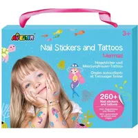 Avenir Nagelsticker & Tattoos Meerjungfrau