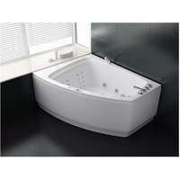 Purehaven Whirlpool 180x140 cm Reinigungsprogramm & Lichttherapie 12 Hydrojets