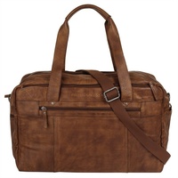 Spikes & Sparrow Reisetasche Brian Weekender Brandy