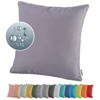 Heimtexland ® Outdoor Lounge Dekokissen Lotus Effekt wetterfest schmutz-