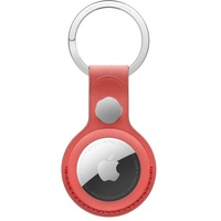Apple AirTag Feingewebe Schlüsselanhänger koralle