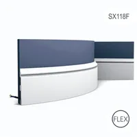 Orac SX118F Sockelleiste flexibel / biegbar SX118F 200 x